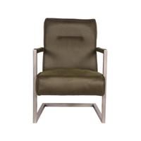 LABEL51 Fauteuil Jim - Army green - Microfiber