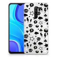 Silicone Back Case Xiaomi Redmi 9 Silver Punk