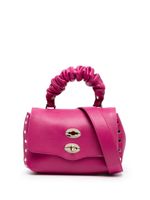 Zanellato Postina leather shoulder bag - Rose