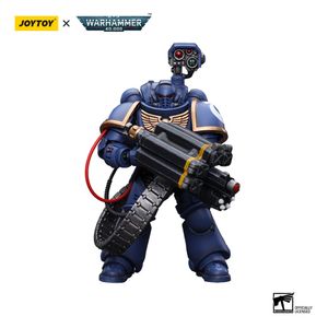 Warhammer 40k Action Figure 1/18 Ultramarines Desolation Marine with Castellan Launcher (Superfrag) 12 cm