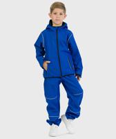 SET - Waterproof Softshell Pants And Hoodie Blue