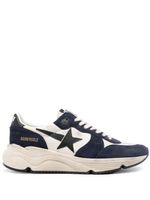 Golden Goose baskets Running Sole en cuir - Bleu