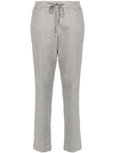 Eleventy pantalon à lien de resserrage - Gris