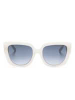 Marc Jacobs Eyewear lunettes de soleil à monture carrée - Blanc - thumbnail