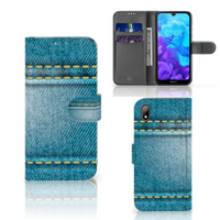 Huawei Y5 (2019) Wallet Case met Pasjes Jeans - thumbnail