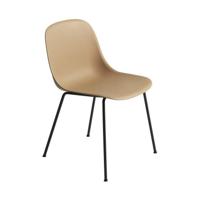 Muuto Fiber Side eetkamerstoel oker