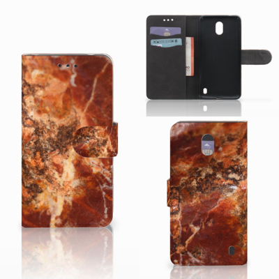 Nokia 2 Bookcase Marmer Bruin