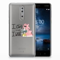 Nokia 8 Telefoonhoesje met Naam i Can