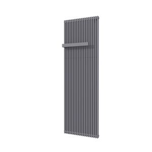 Vipera Corrason enkele badkamerradiator 60 x 180 cm centrale verwarming antraciet grijs zijaansluiting 2.059W