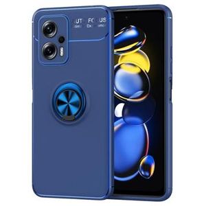 Xiaomi Redmi Note 11T Pro/12T Pro magneetringgreep / standaardbehuizing - blauw