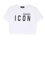 DSQUARED2 KIDS t-shirt à logo imprimé - Blanc - thumbnail