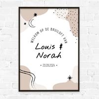 Poster welkom Cosmic Love