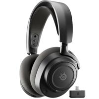 SteelSeries Arctis Nova 7 Wireless Gen 2 multiplatform gamingheadset - Realtime bediening via app - 50h+ accuduur - Neodymiummagneetdrivers - Combineerbaar 2,4-GHz/Bluetooth - PC,PS5,Switch 1/2,mobiel
