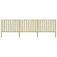 vidaXL Hek 5,34x1,7 m geïmpregneerd grenenhout