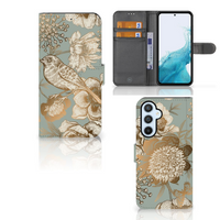 Hoesje voor Samsung Galaxy A54 5G Vintage Bird Flowers