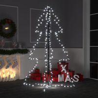 Kegelkerstboom 200 LED's binnen en buiten 98x150 cm - thumbnail