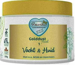 RENSKE GOLDDUST HEAL 1 HUID EN VACHT 250 GR