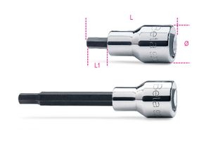 Beta Schroevendraaierdoppen voor binnenzeskant schroeven 920PE 8L - 009200424