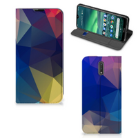 Nokia 2.3 Stand Case Polygon Dark