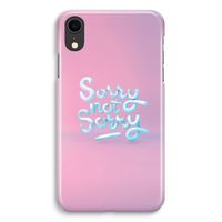 Sorry not sorry: iPhone XR Volledig Geprint Hoesje - thumbnail