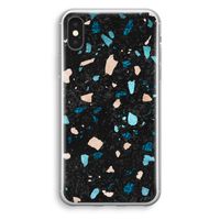 Terrazzo N°11: iPhone X Transparant Hoesje - thumbnail