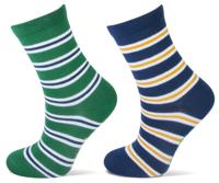 Kindersokken met strepen