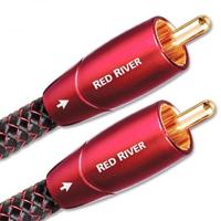 AudioQuest Red River RCA (Buitenkans) stereo interlink 0.75M