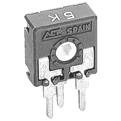 ACP CA9MH2,5-100KA2020 Koolstoffilmtrimmer Lineair 0.15 W 100 kΩ 1 stuk(s)