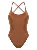 LIDO maillot de bain à brides croisées - Marron