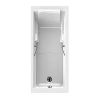 Ligbad Inbouw Allibert Lodge Rechthoek 75x175x53.5cm Douchezone Antislip Puretex Wit