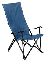 Grand Canyon EL Tovar HIGHBACK - campingstoel, klapstoel met armleuning en hoge rugleuning - tot 100 kg - aluminium - donkerblauw (blauw)