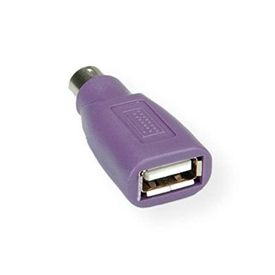 VALUE PS/2 - USB toetsenbordadapter, paars