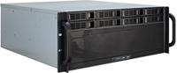 Inter-Tech 88887191 Case IPC Storage 4U-4408, o.PSU, zwart, zilver