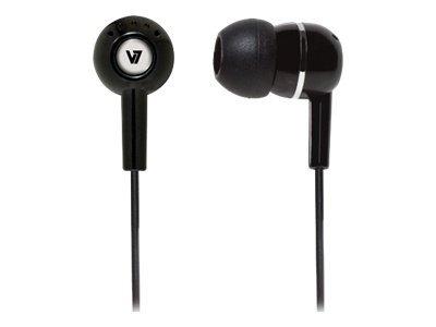 HA100 - In-ear hoofdtelefoons - inwendig - met bekabeling - 3,5 mm-stekker - ruisisolatie - zwart