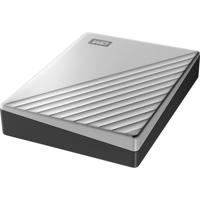 WD My Passport Ultra 4 TB Externe harde schijf (2,5 inch) USB-C Zilver WDBFTM0040BSL-WESN