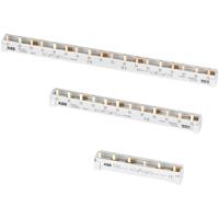 ABB 2CDL230001R1060 Faserail Aantal rijen 3 Grijs 3-polig 10 mm² 1 stuk(s) - thumbnail