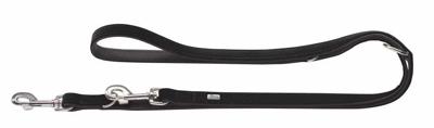 Verstelbare Hondenriem Softie Zwart Verstelbare Hondenriem Softie Zwart