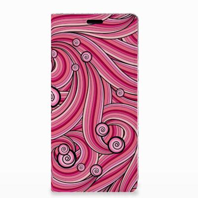 Samsung Galaxy Note 9 Bookcase Swirl Pink