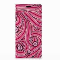 Samsung Galaxy Note 9 Bookcase Swirl Pink