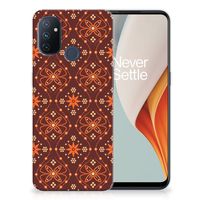 OnePlus Nord N100 TPU bumper Batik Brown - thumbnail