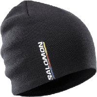 Salomon Graphic beanie - ZWART - Unisex