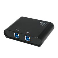 LogiLink UA0216 interface hub USB 3.2 Gen 1 (3.1 Gen 1) Type-B 5000 Mbit/s Zwart - thumbnail