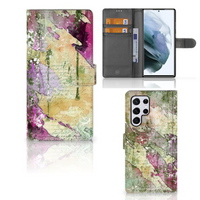 Hoesje Samsung Galaxy S22 Ultra Letter Painting - thumbnail