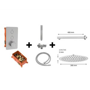 Best Design Regendoucheset One Pack Inbouw Thermostaat Ore M300 RVS Look