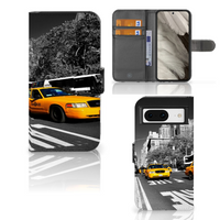 Google Pixel 8 Flip Cover New York Taxi - thumbnail