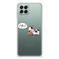 Samsung Galaxy M33 Telefoonhoesje met Naam Cow - thumbnail