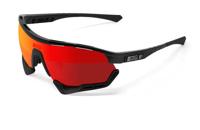 Scicon - Fietsbril - Aerotech XXL - Zwart Gloss - Multimirror Lens Rood