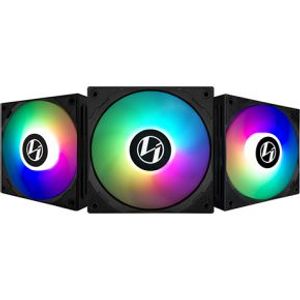 Lian Li ST120 RGB PWM Fans, 3-pack, Black