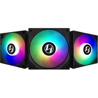 Lian Li ST120 RGB PWM Fans, 3-pack, Black