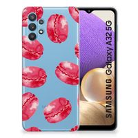 Samsung Galaxy A32 5G Siliconen Case Pink Macarons